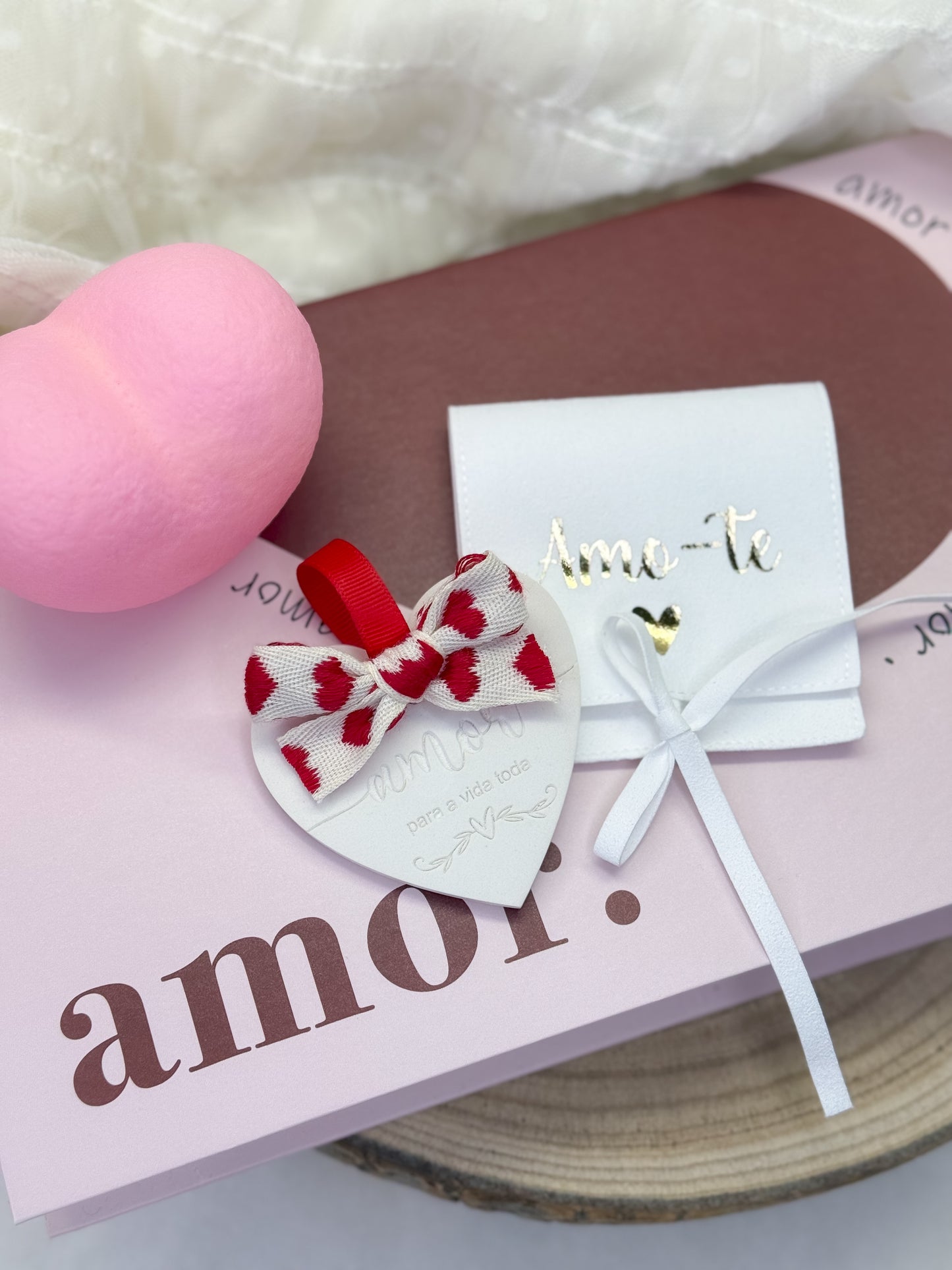 Cerâmica perfumada ‘Amor para a vida toda’
