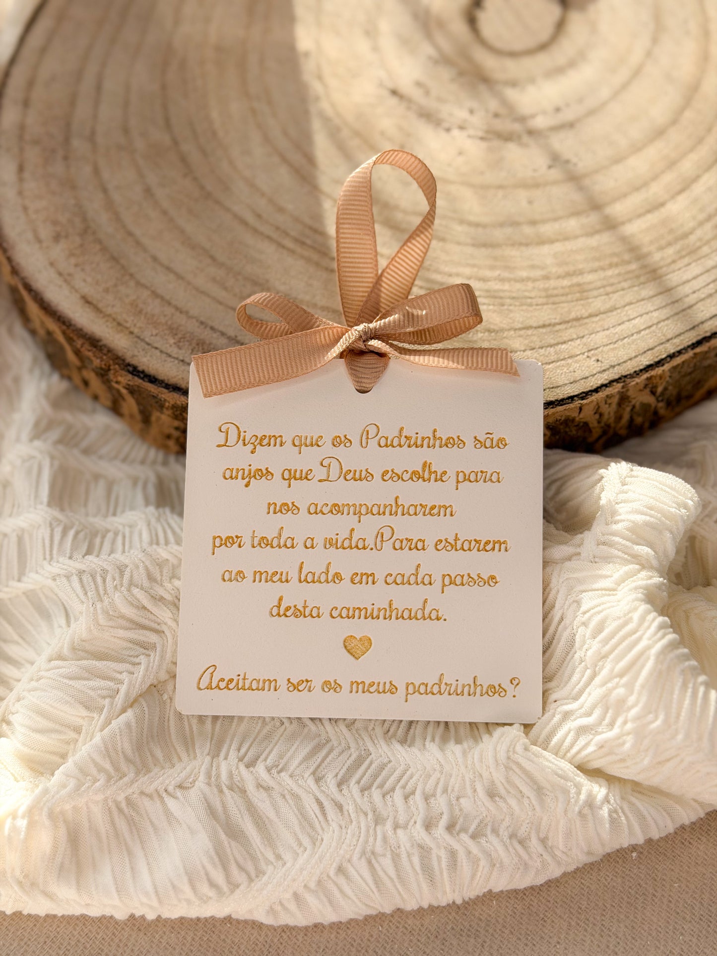Cerâmica pedido Padrinhos