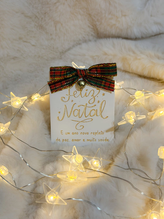 Cerâmica Feliz Natal