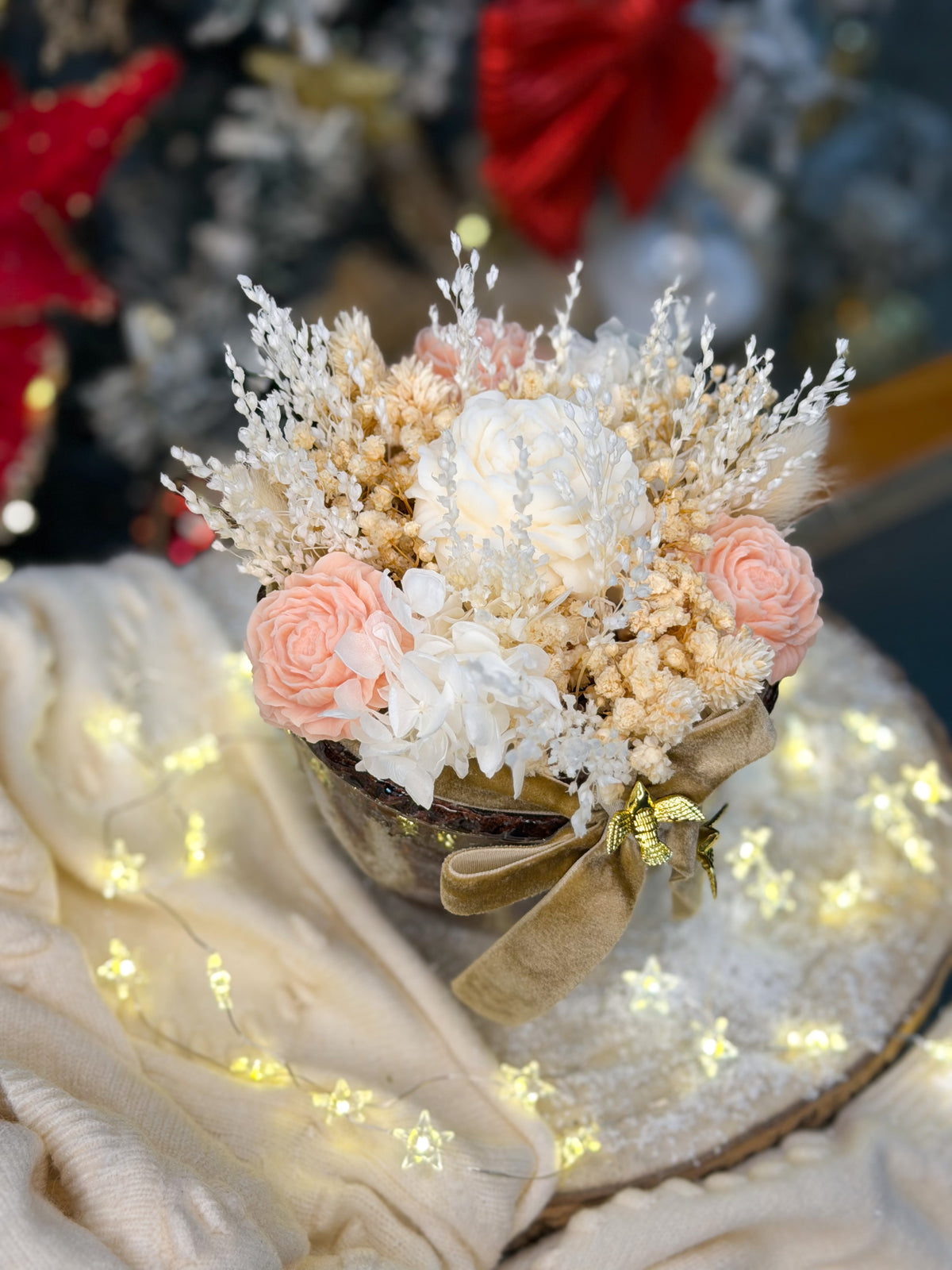 Bouquet Natal Castanho
