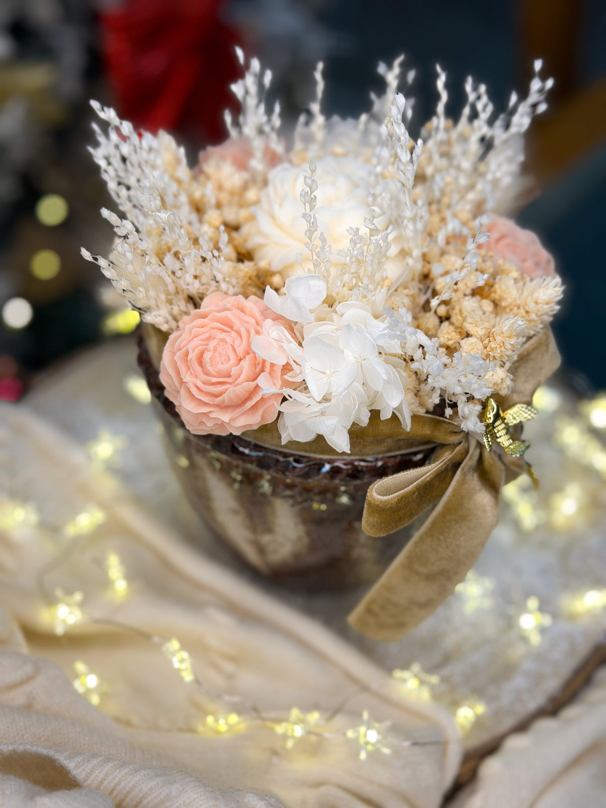 Bouquet Natal Castanho