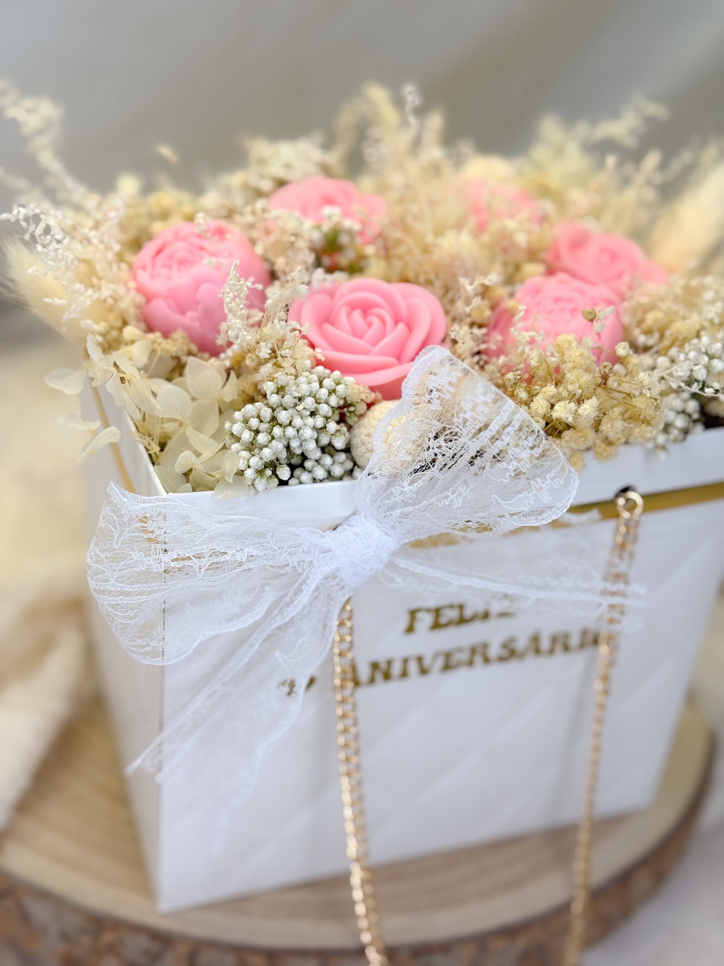 Mala bouquet aniversário