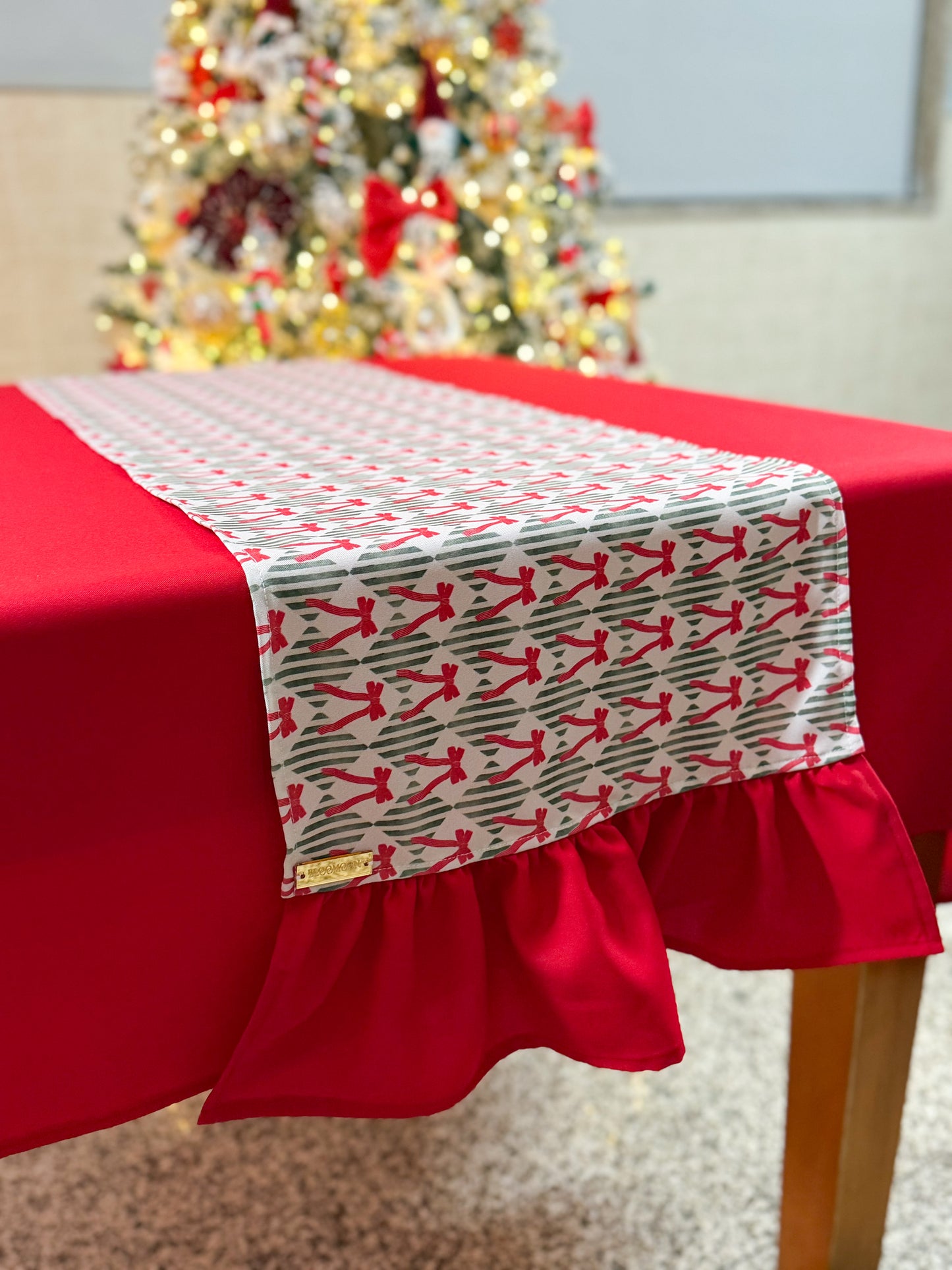 Corredor/individual de mesa Natal 3