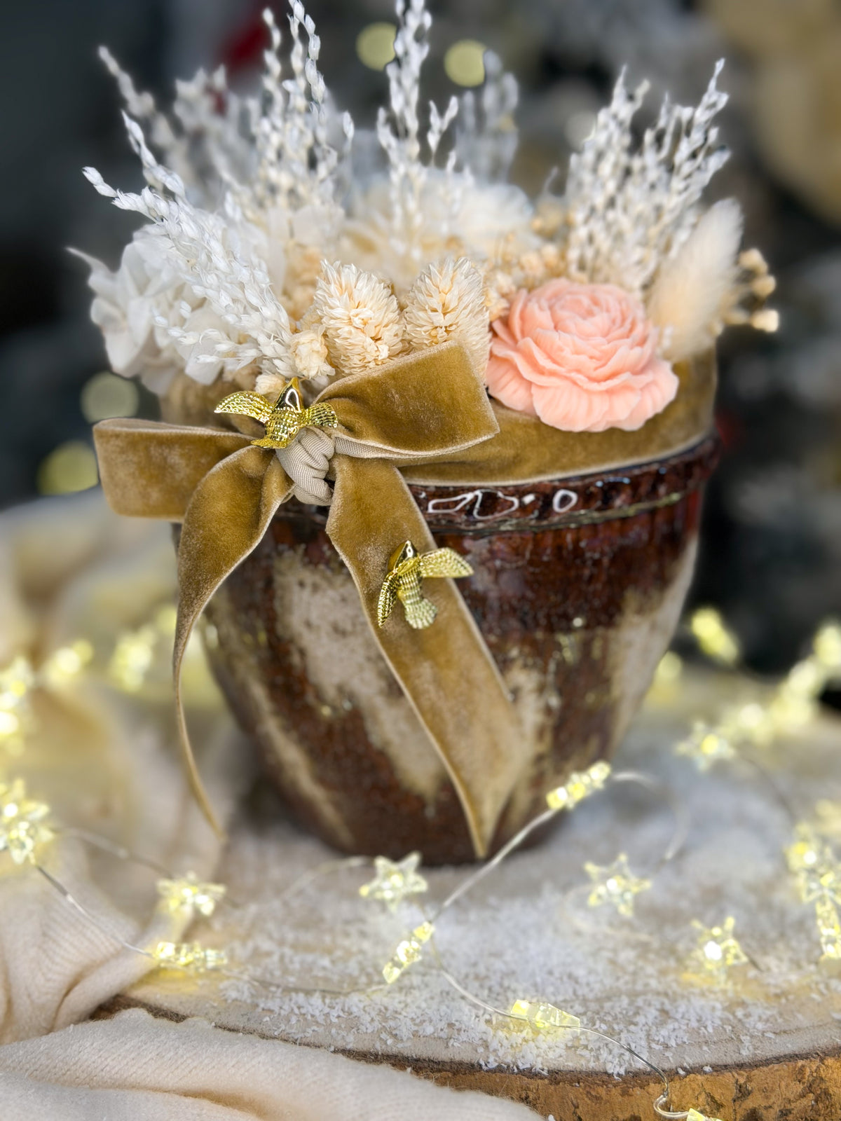 Bouquet Natal Castanho
