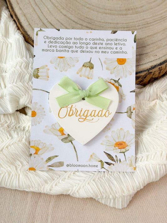 Cerâmica obrigado
