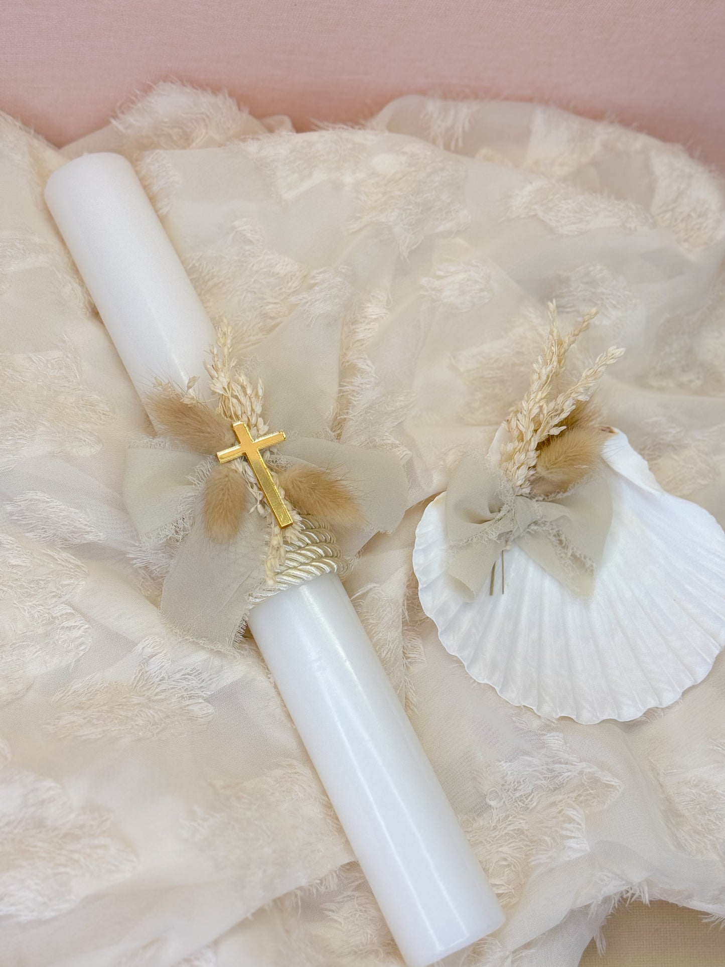 Conjunto vela e concha