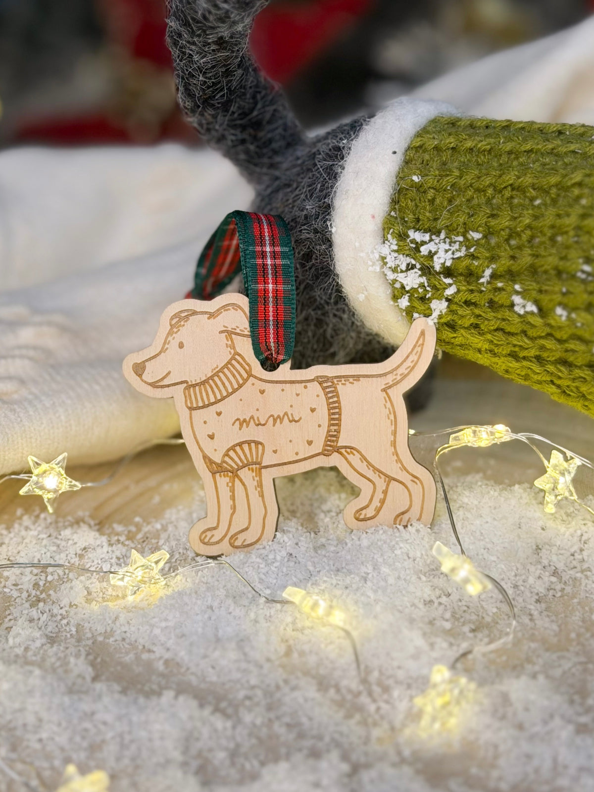 Pendente Cão Natal