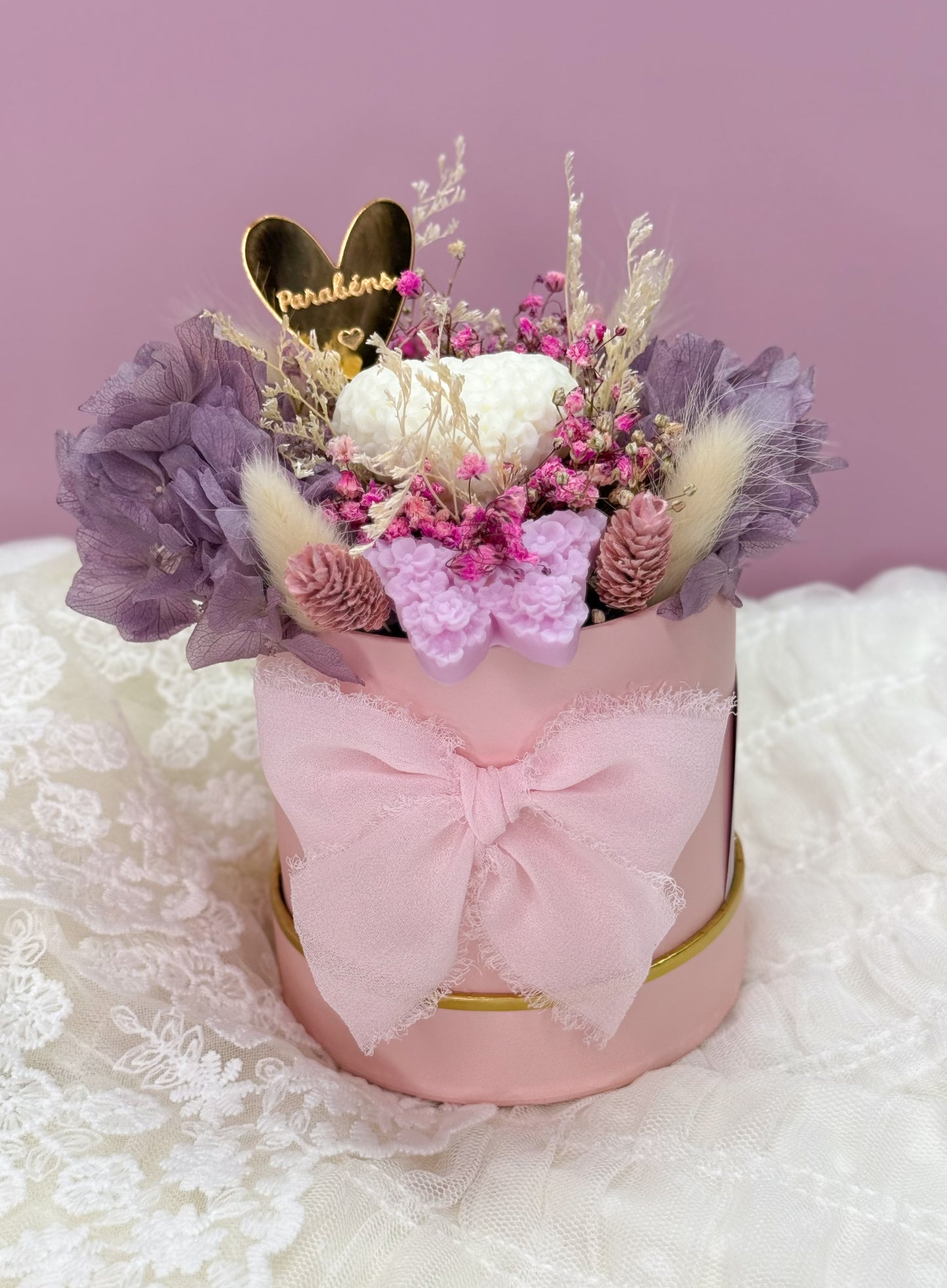 Bouquet lilás