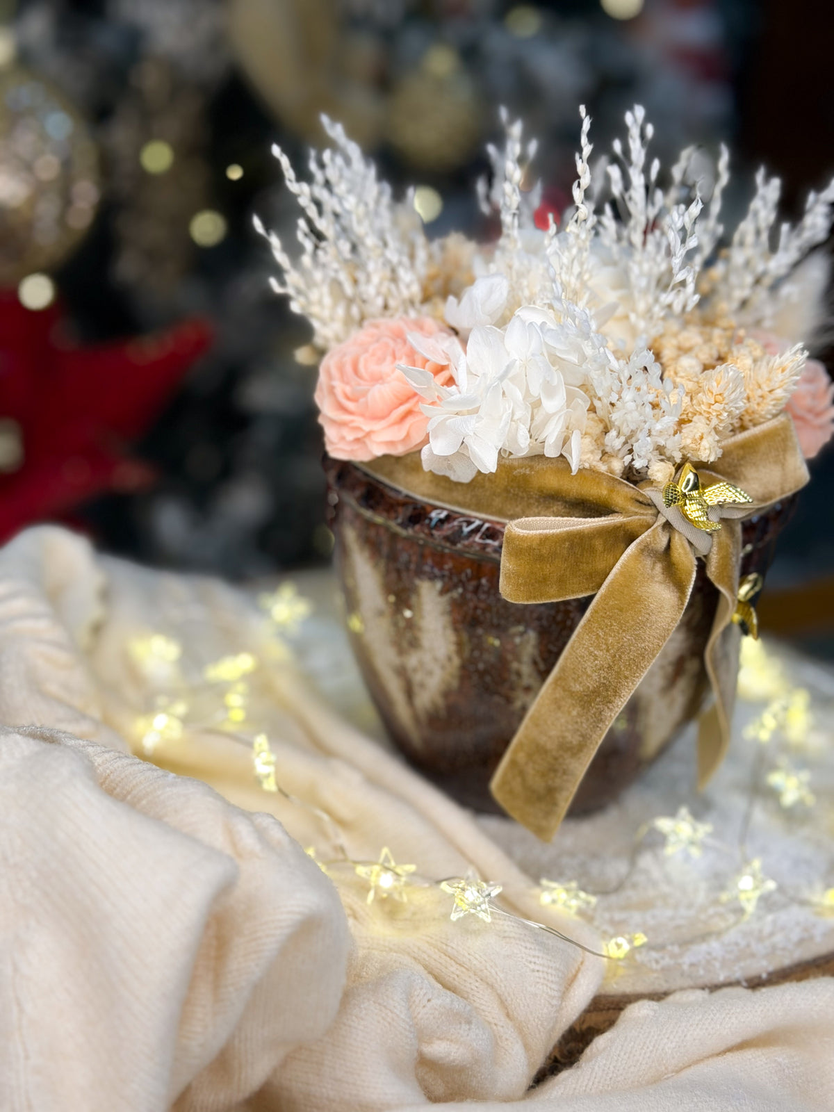 Bouquet Natal Castanho