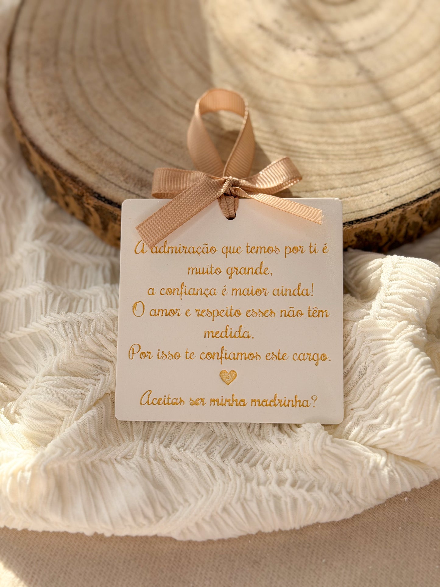 Cerâmica pedido Madrinha