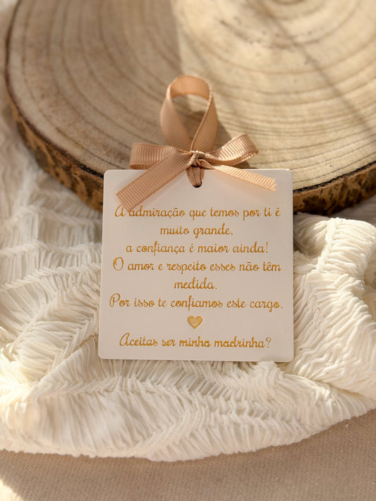Cerâmica pedido Madrinha