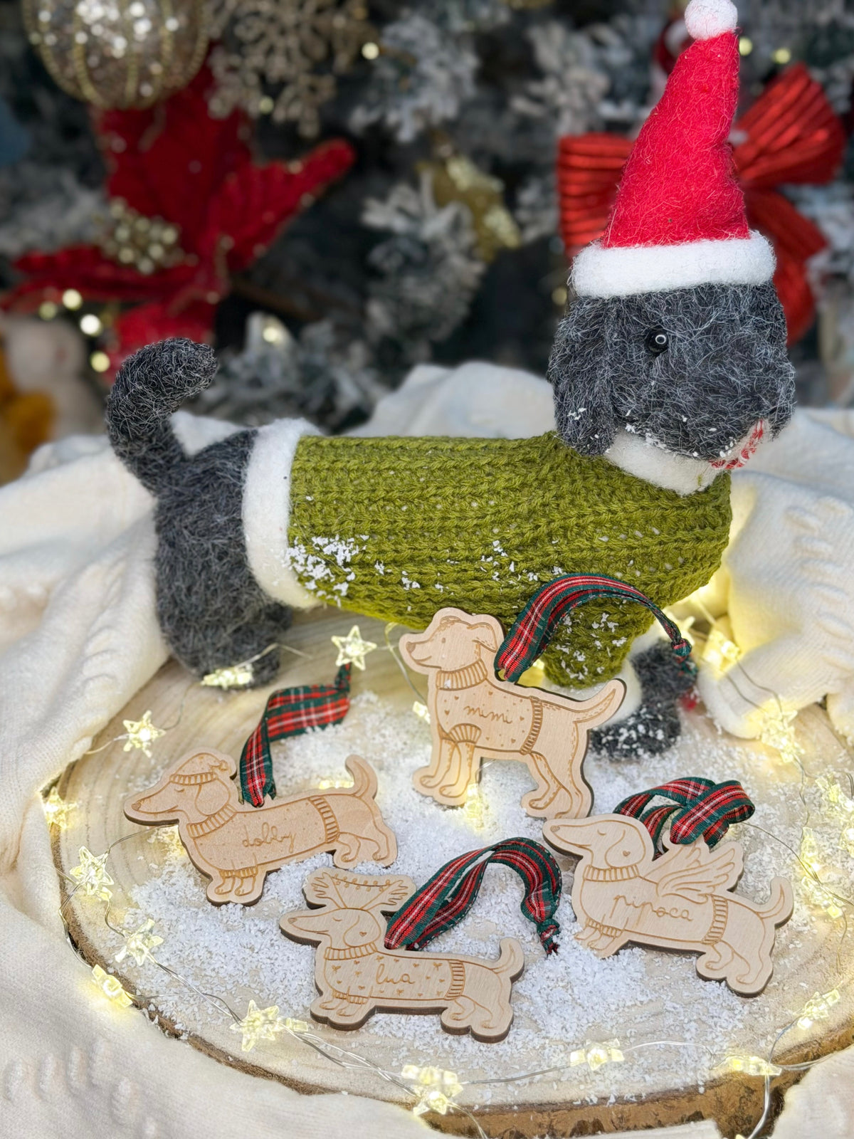 Pendente Cão Natal