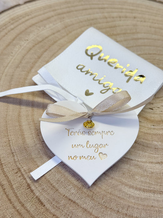 Cerâmica perfumada querida amiga