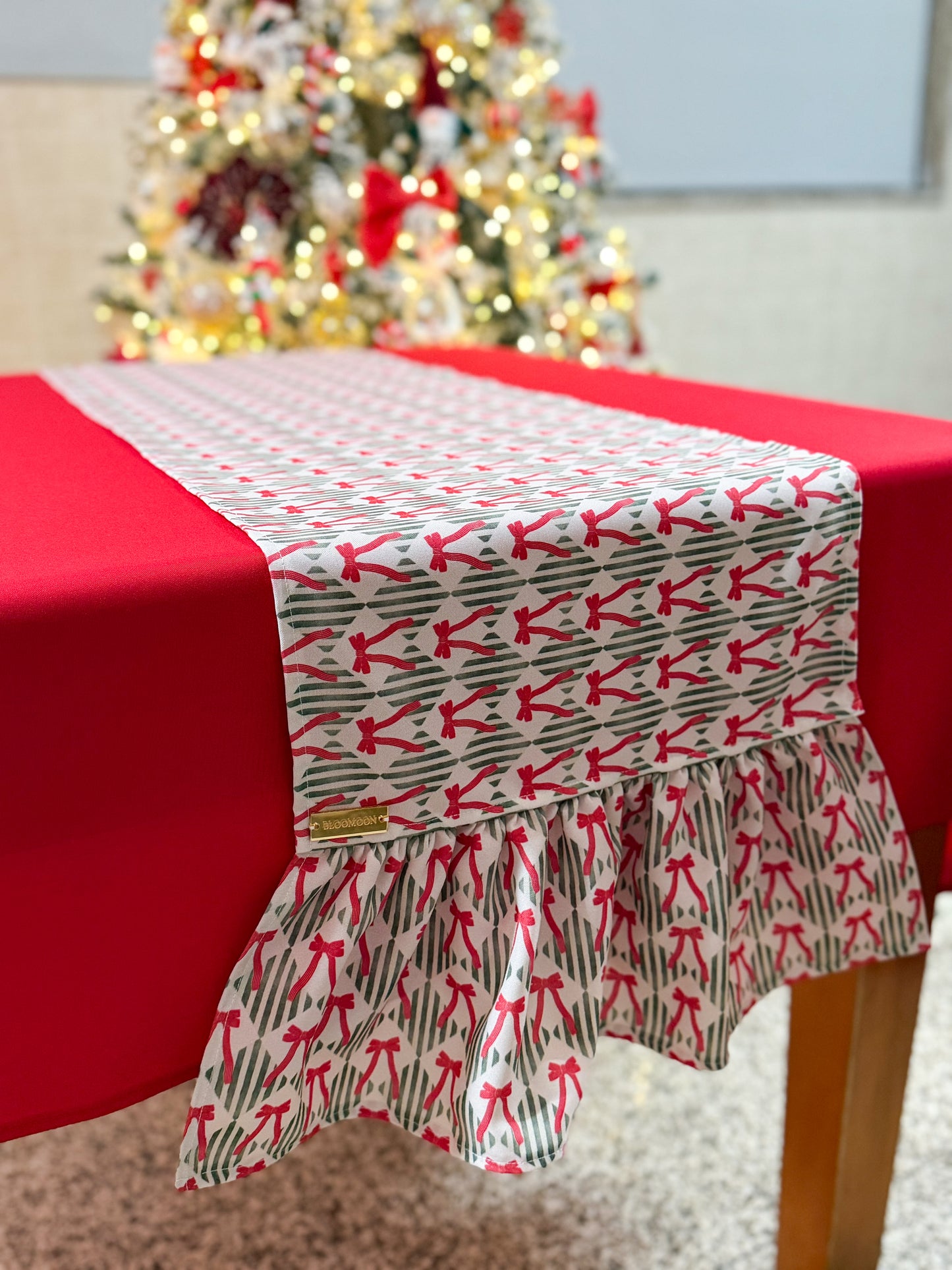 Corredor/individual de mesa Natal 3