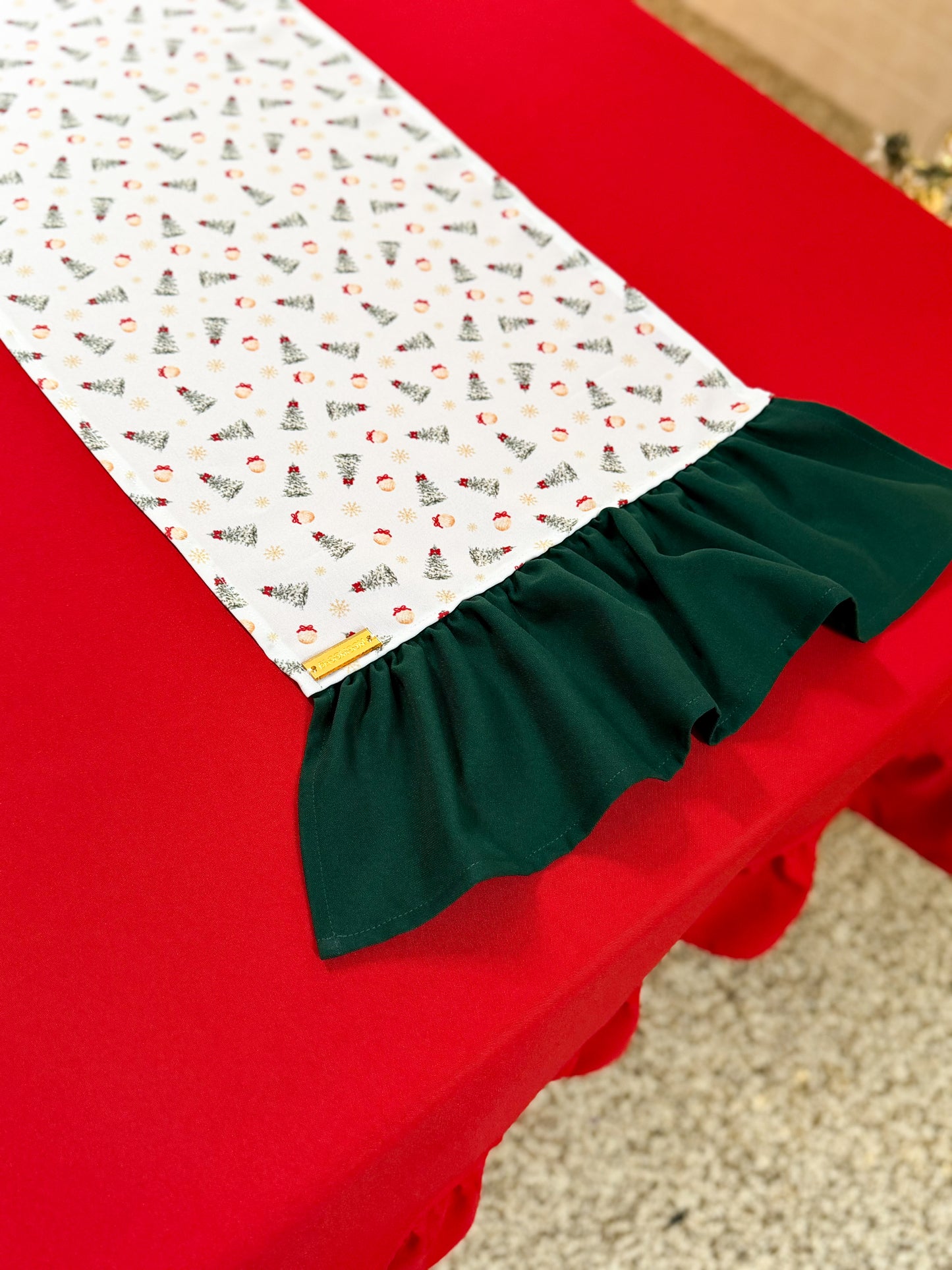 Corredor/individual de mesa Natal 2