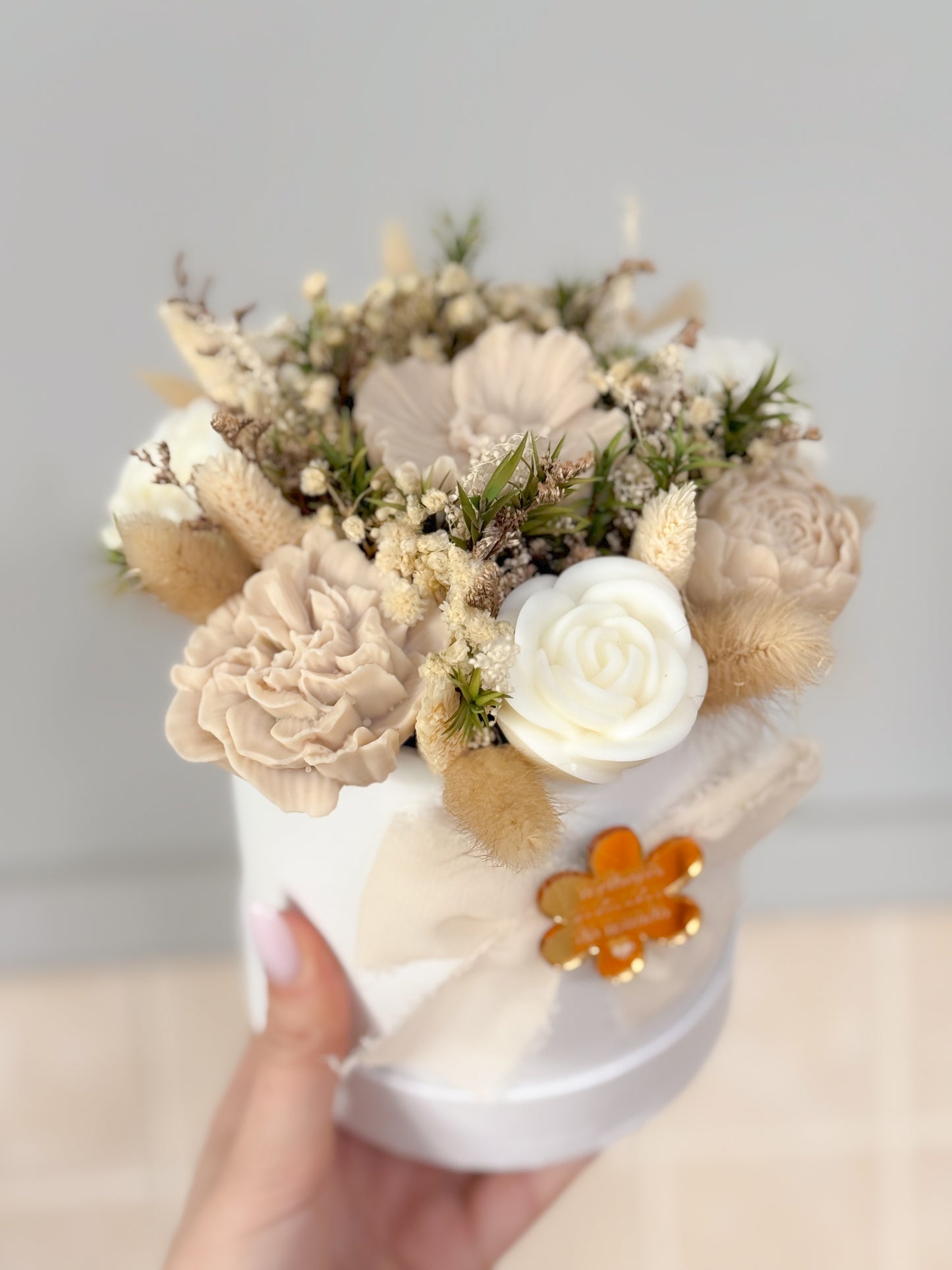 Bouquet bege