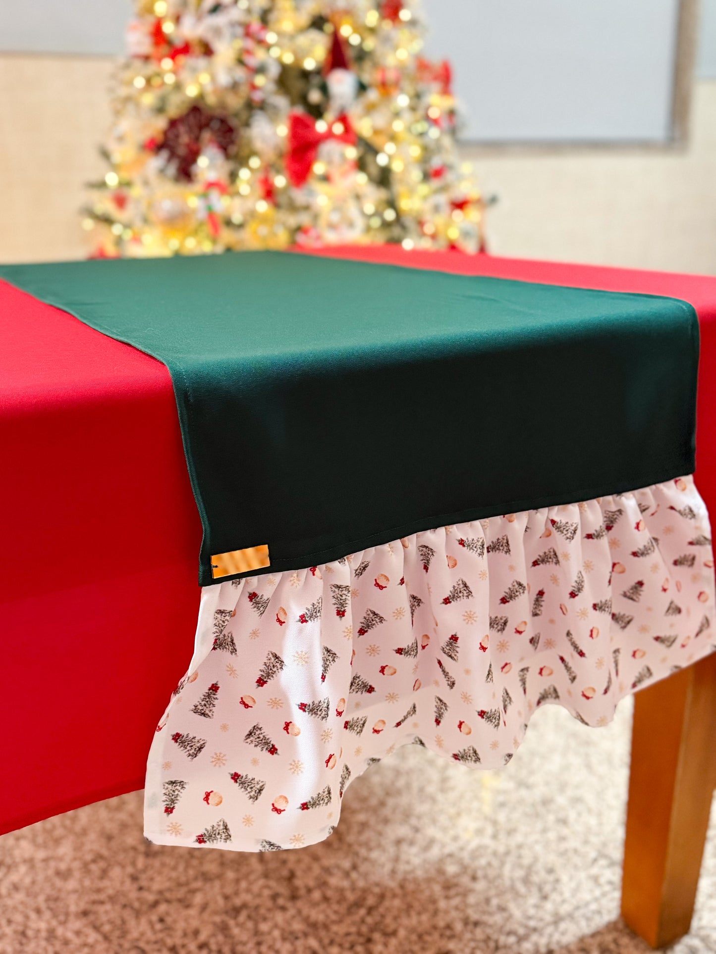 Corredor/individual de mesa Natal 2