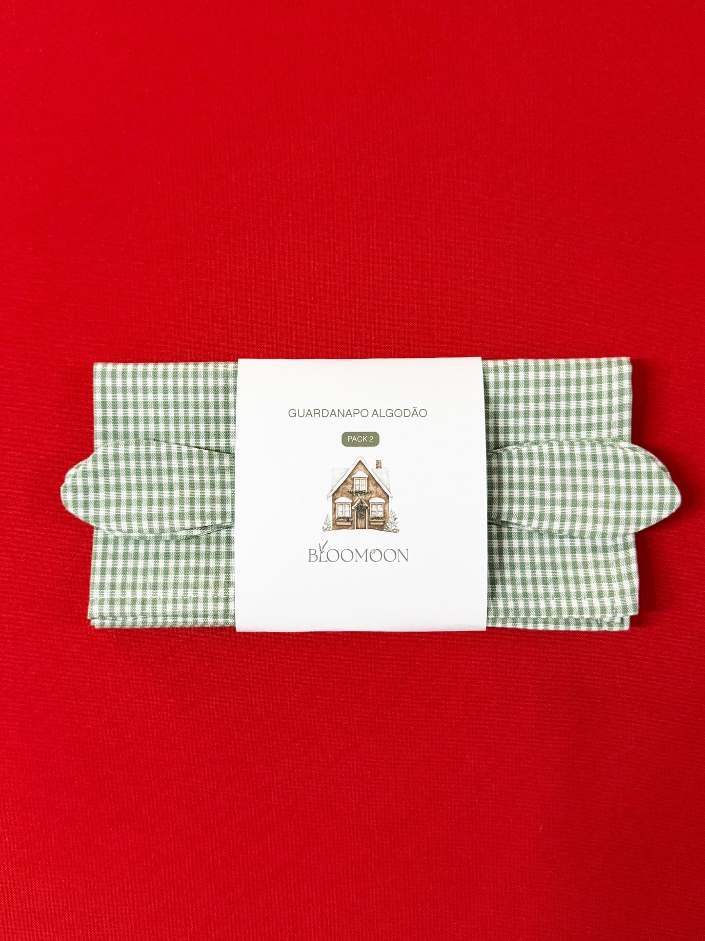 Guardanapo algodão (pack de 2) verde
