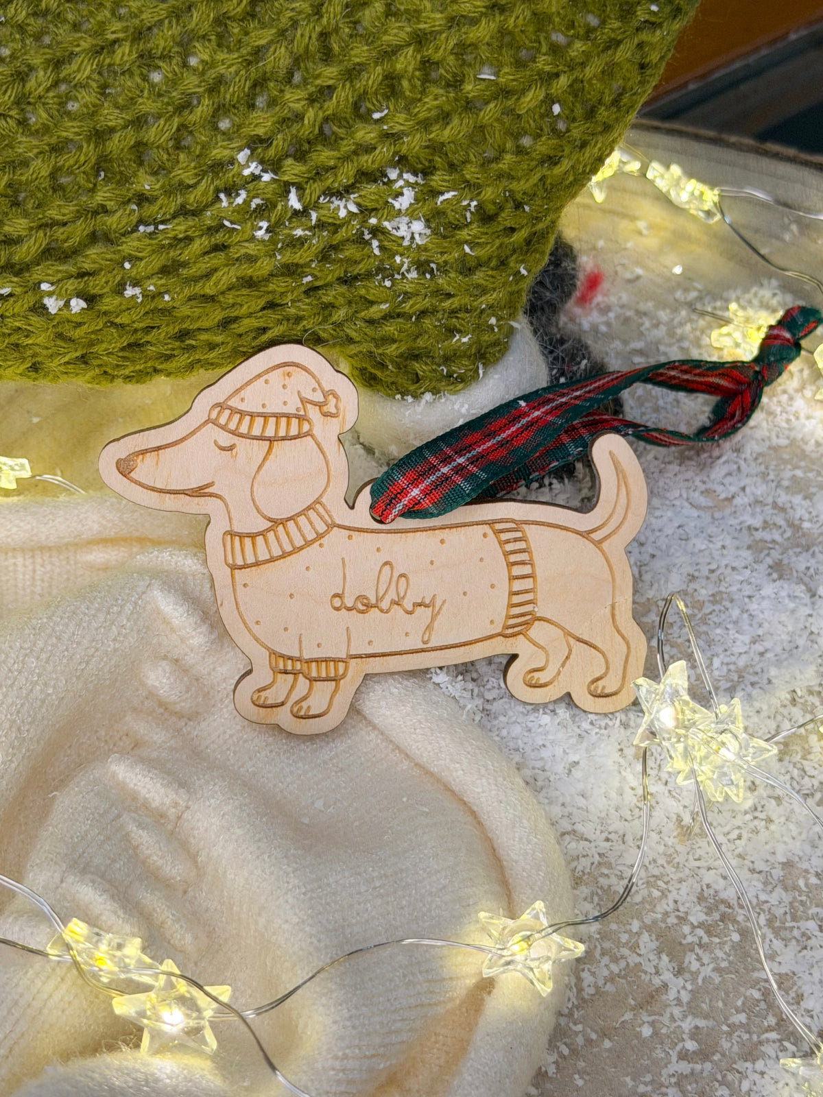 Pendente Cão Natal