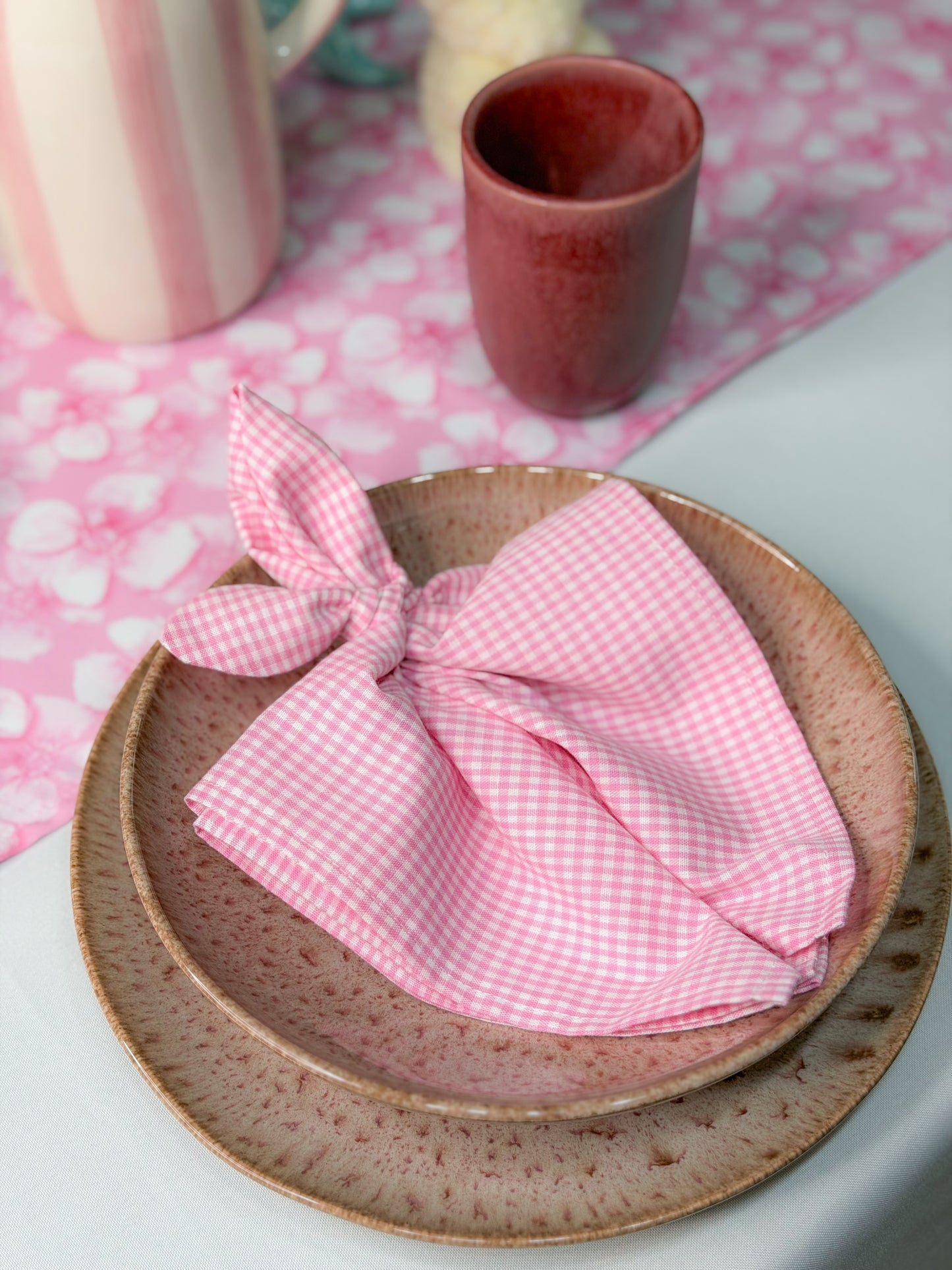 Guardanapo algodão (pack de 2) rosa