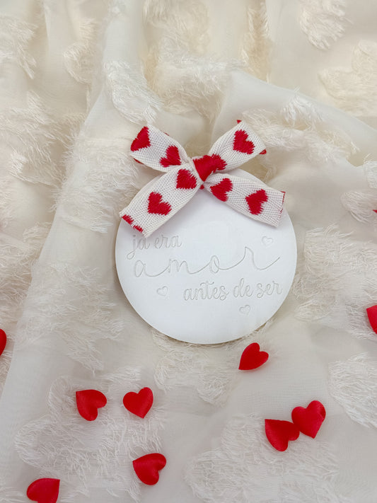 Cerâmica perfumada ‘Já era amor antes de ser’