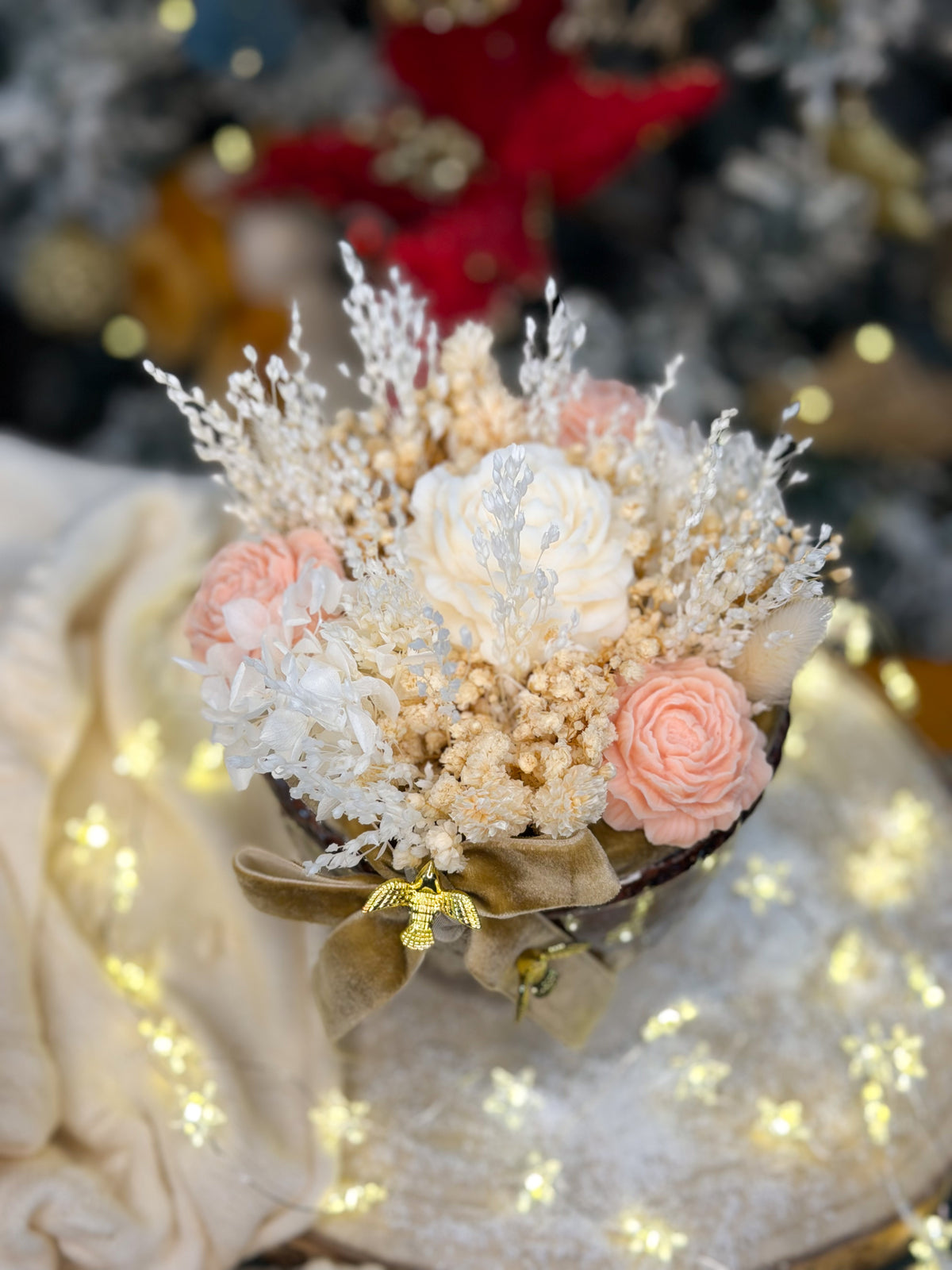 Bouquet Natal Castanho
