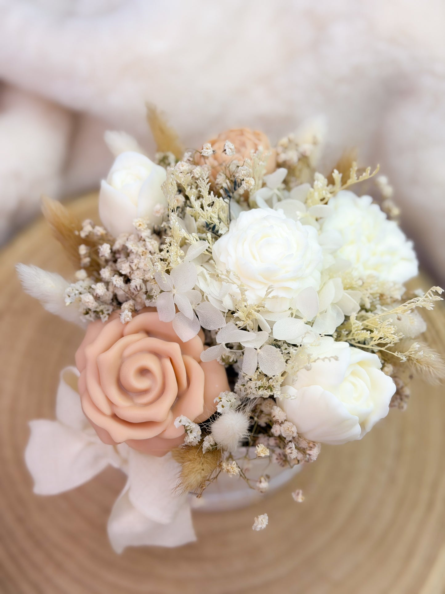 Bouquet bege 2