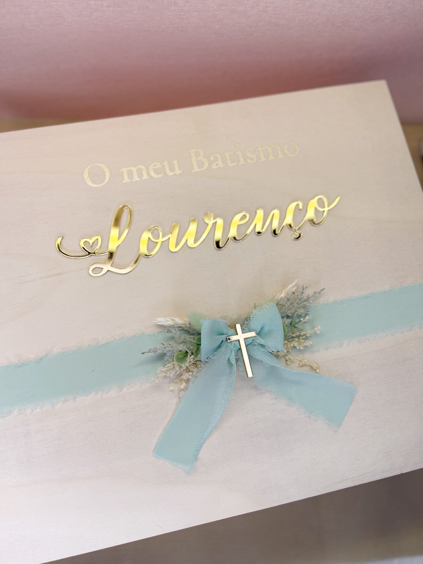 Caixa batismo 2 andares