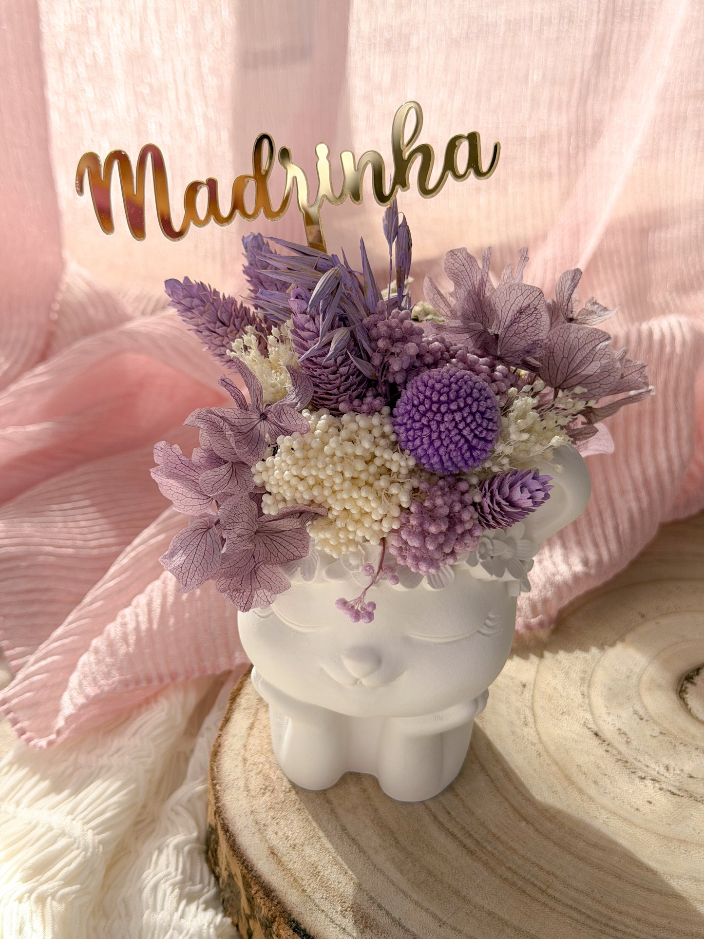 Vaso Coelho Madrinha