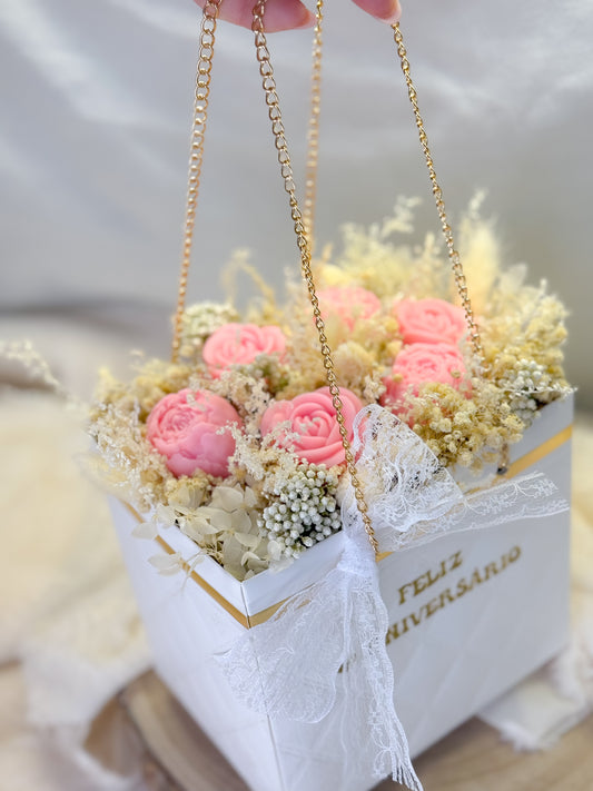 Mala bouquet aniversário