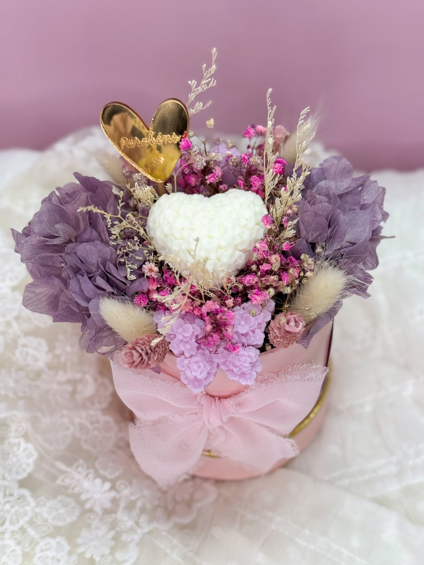 Bouquet lilás