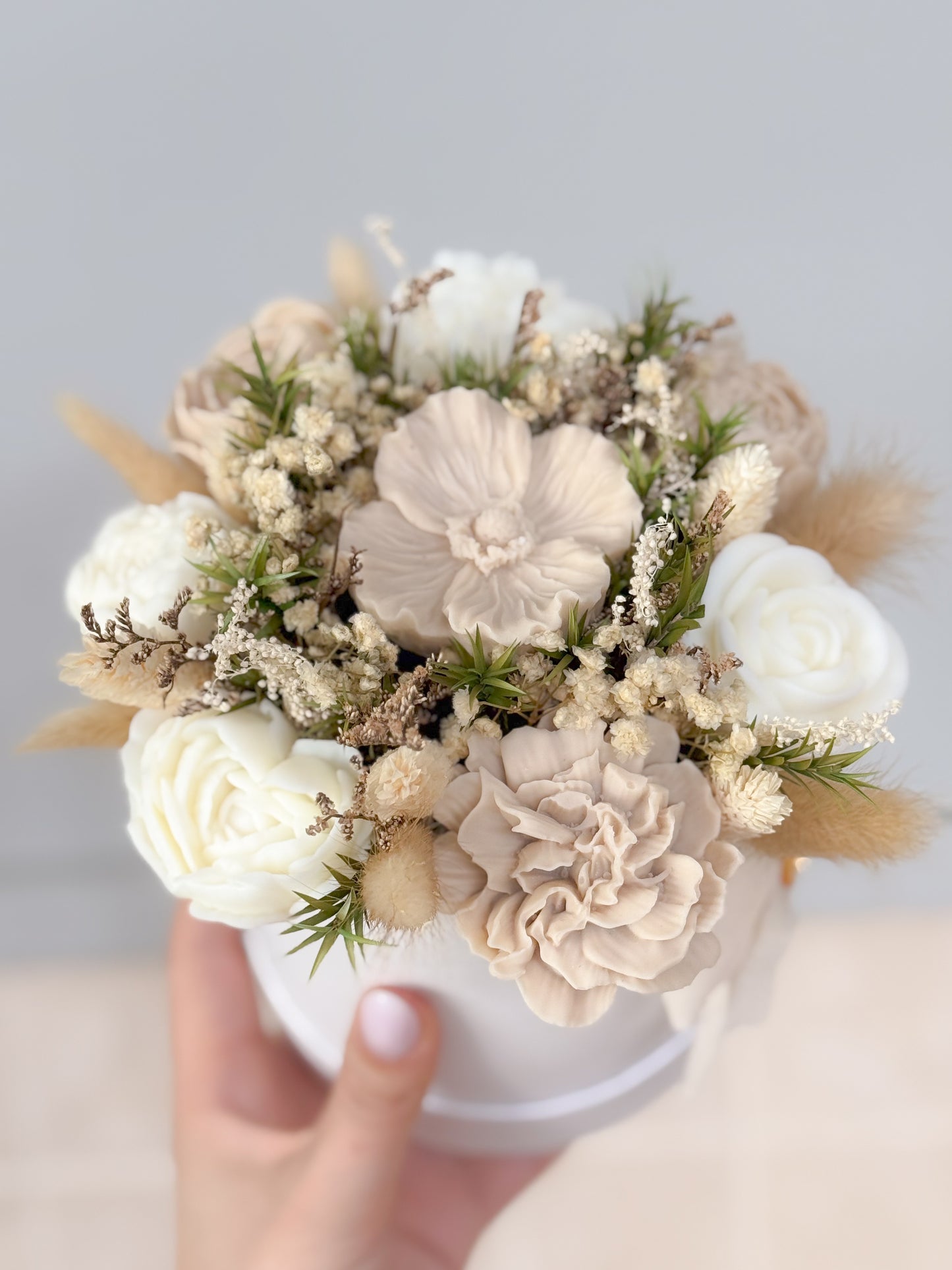 Bouquet bege