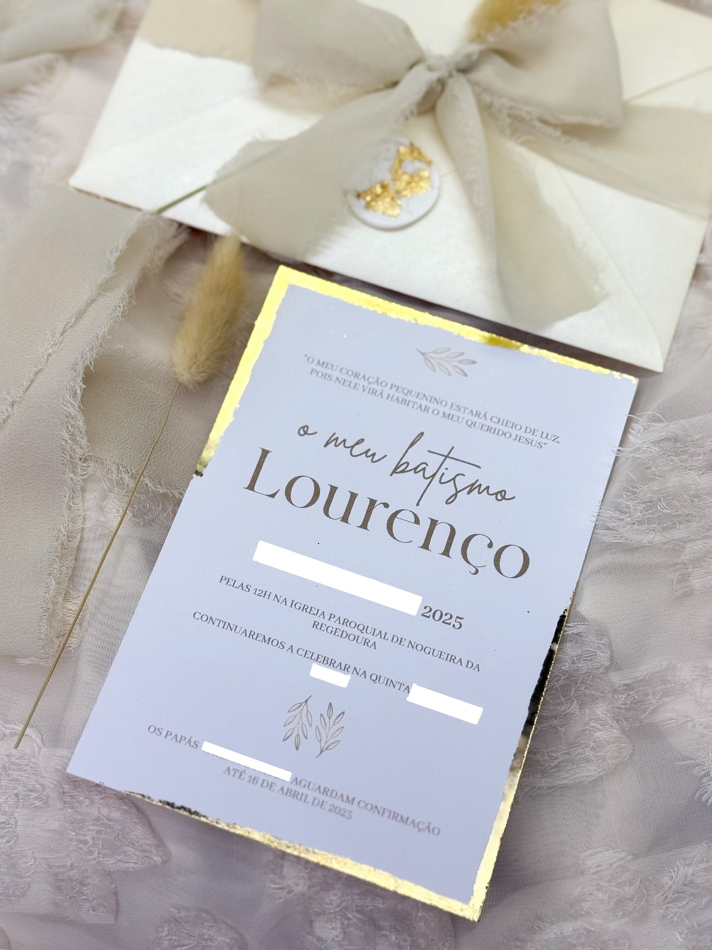 Convite elegância